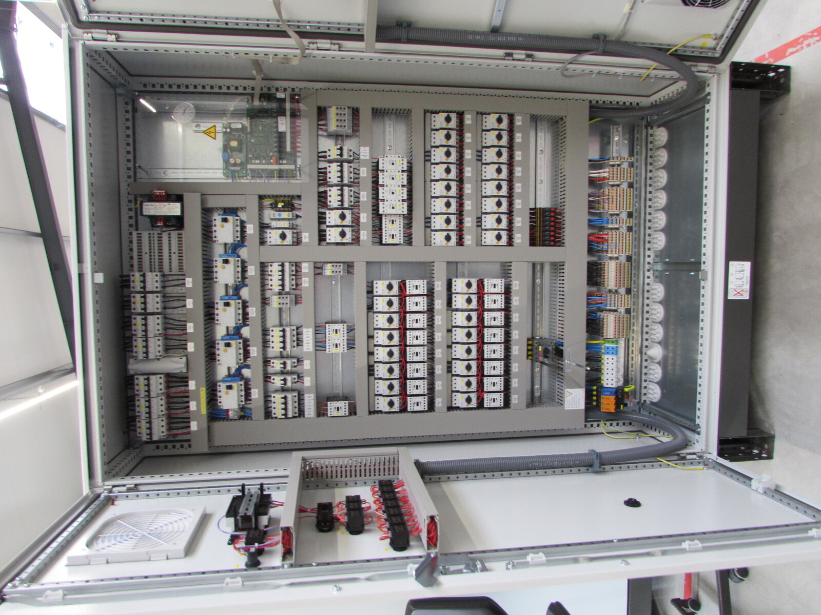 Control cabinet rearing house - UV-S680 4r/4t - ventilation